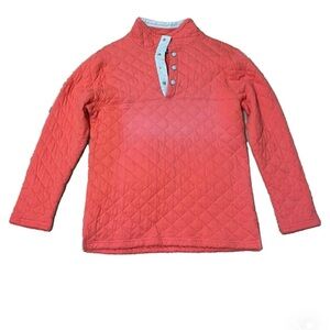 Lauren James Pink and Blue Quilted Pullover